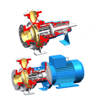 比利時Johnson Pump 緊耦合磁力驅動離心泵，出色的液壓性能